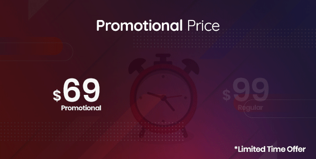 promotional price