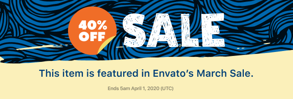 classified ads theme march sale